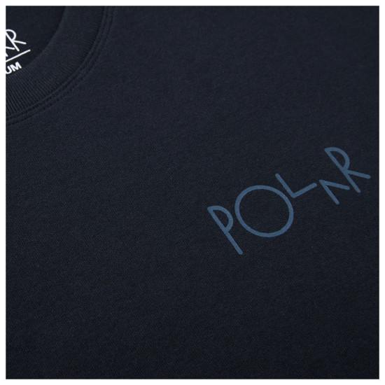 Polar Skate Co. Ανδρική κοντομάνικη μπλούζα Stroke Logo